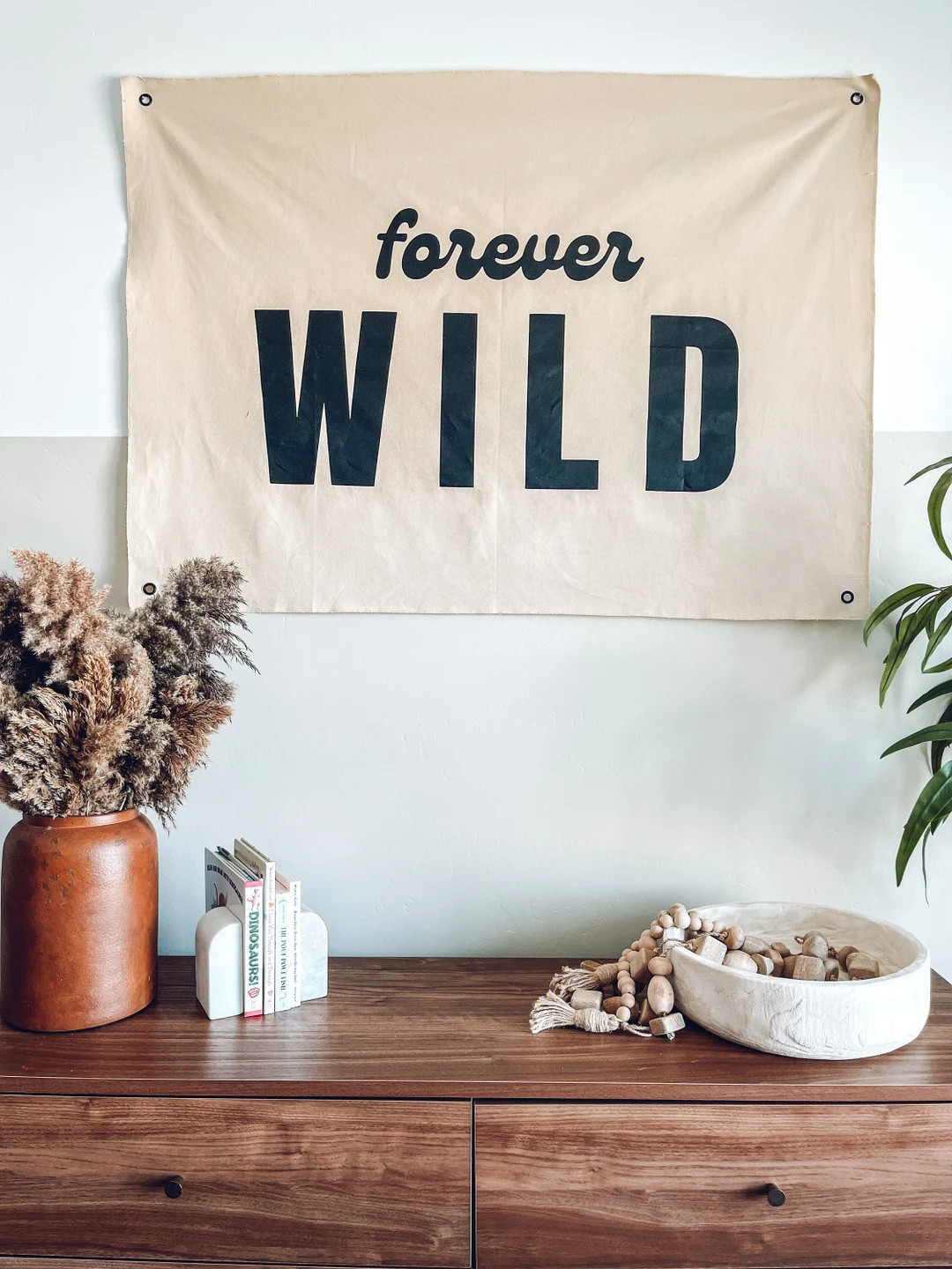 Forever Wild Canvas Banner - Etsy | Etsy (US)