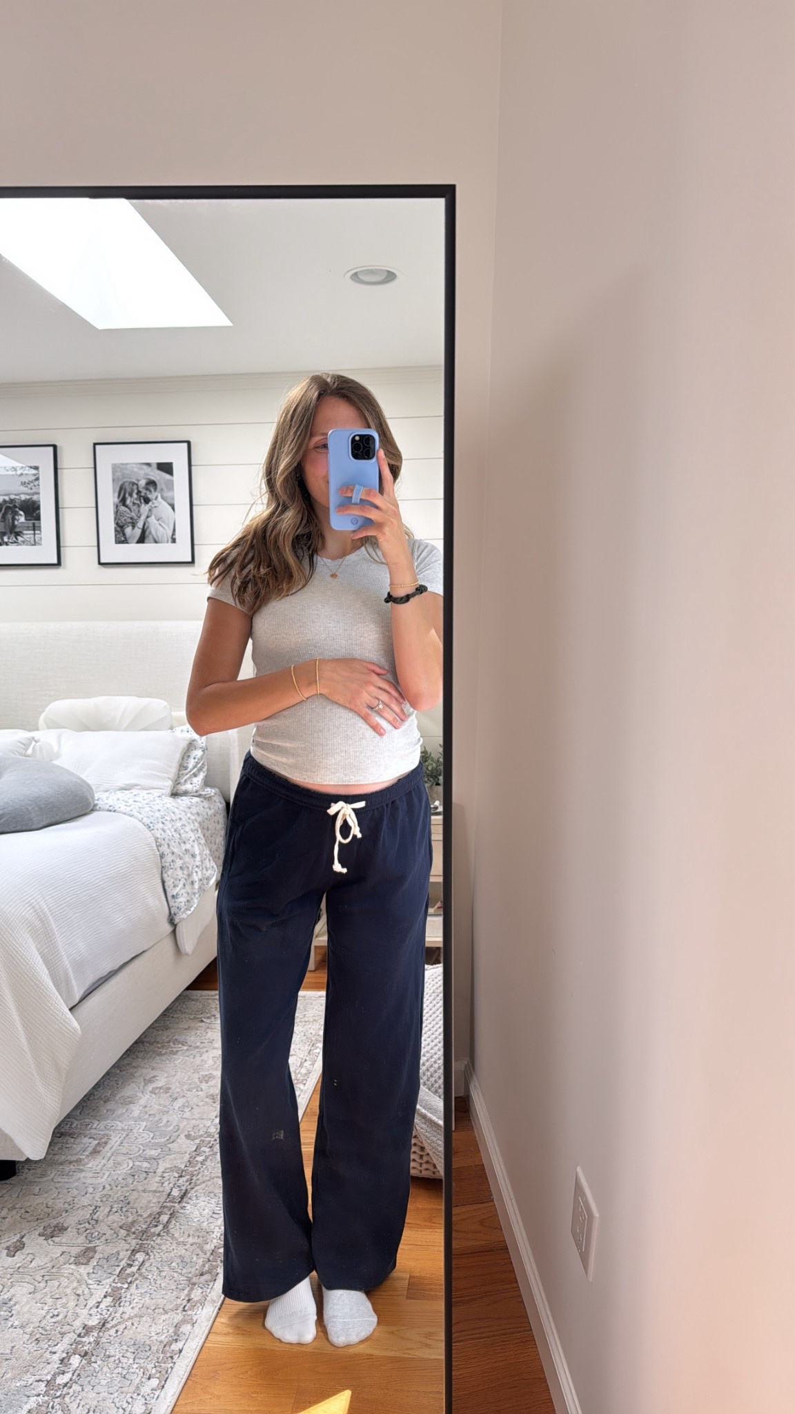 Perfect pants for pregnancy & postpartum (22weeks/wearing size small)

#LTKBump #LTKStyleTip