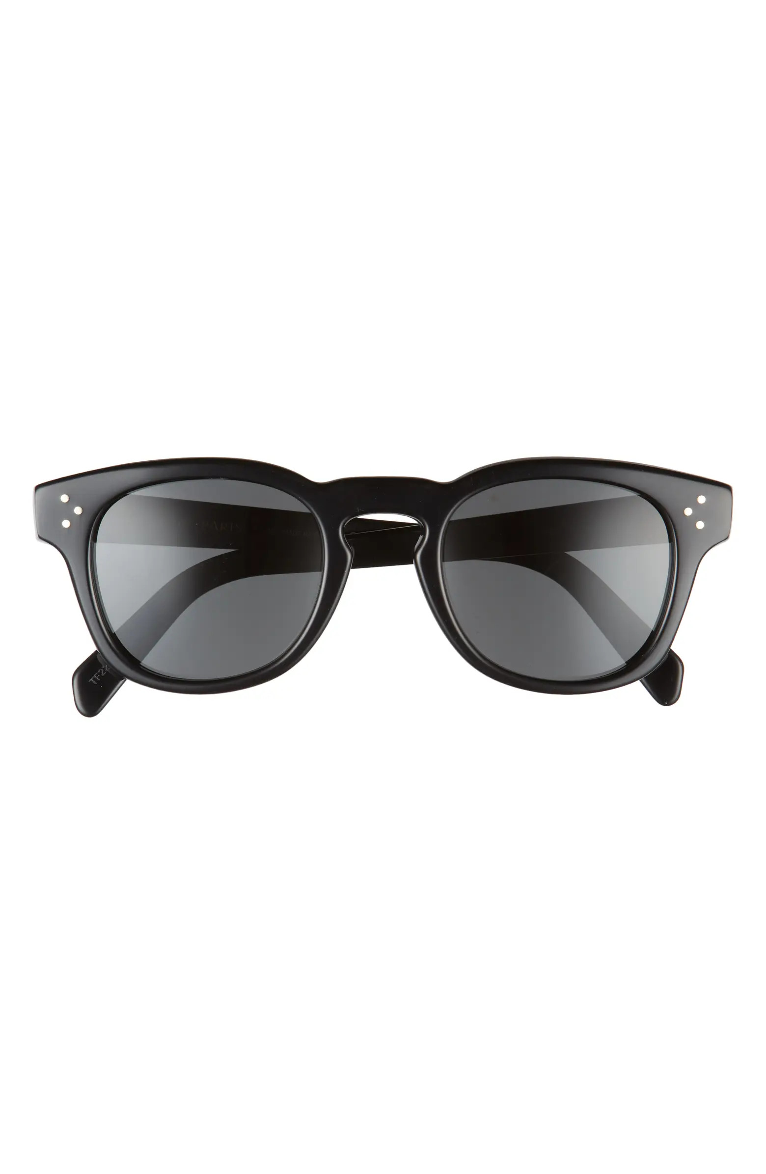 Bold 3 Dots 49mm Square Sunglasses | Nordstrom