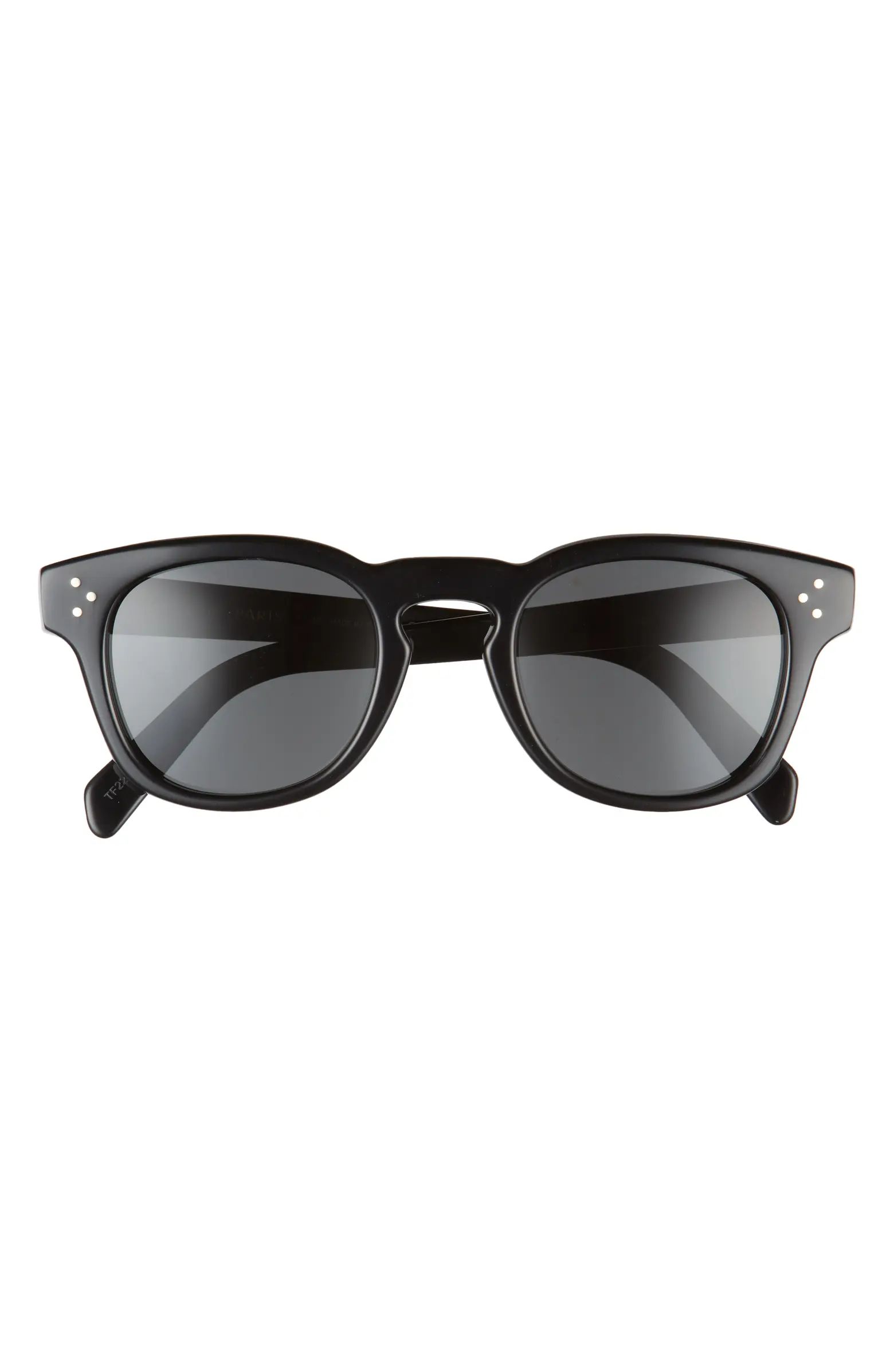 CELINE Bold 3 Dots 49mm Square Sunglasses | Nordstrom | Nordstrom