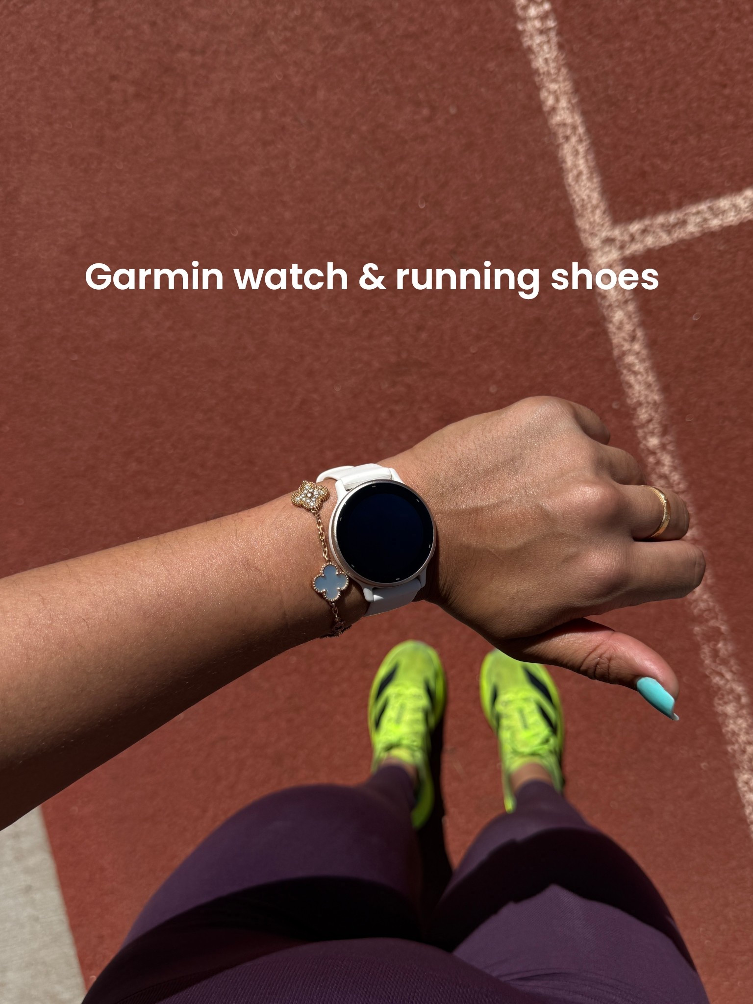 Garmin vivoactive 5 + adidas Evo SL 
Got the watch from target but linked multiple sites on Salem 

#LTKActive #LTKfitnessgoals