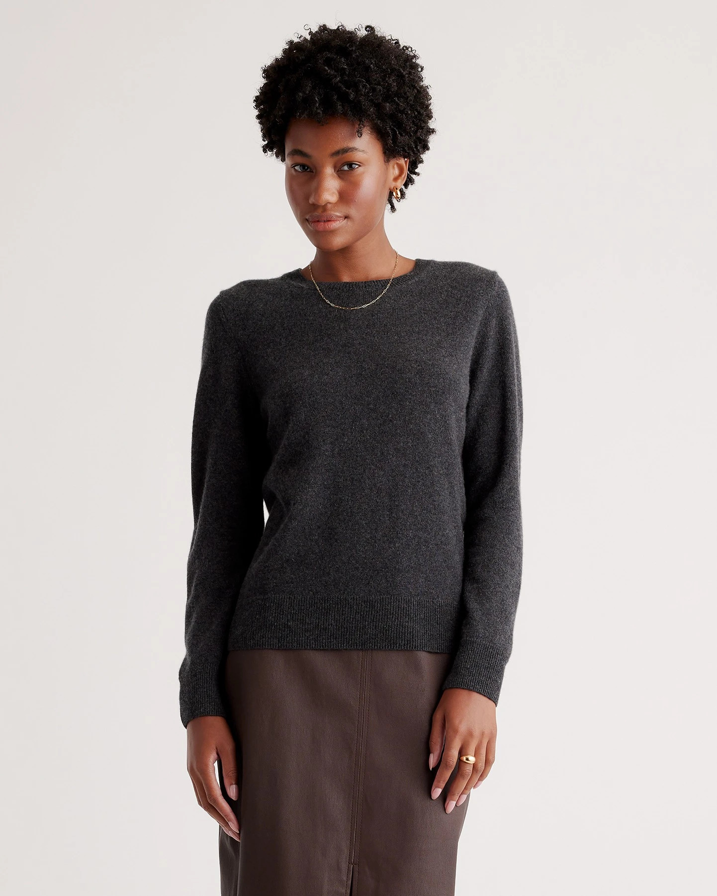 The $50 Cashmere Crewneck Sweater | Quince | Quince