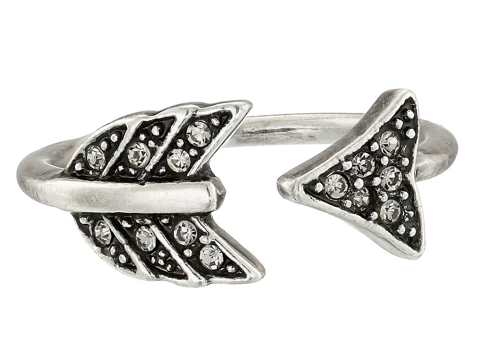 House of Harlow 1960 - Arrow Affair Ring (Silver) Ring | Zappos