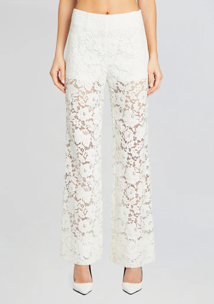 London Lace Flared Pants | Retrofete