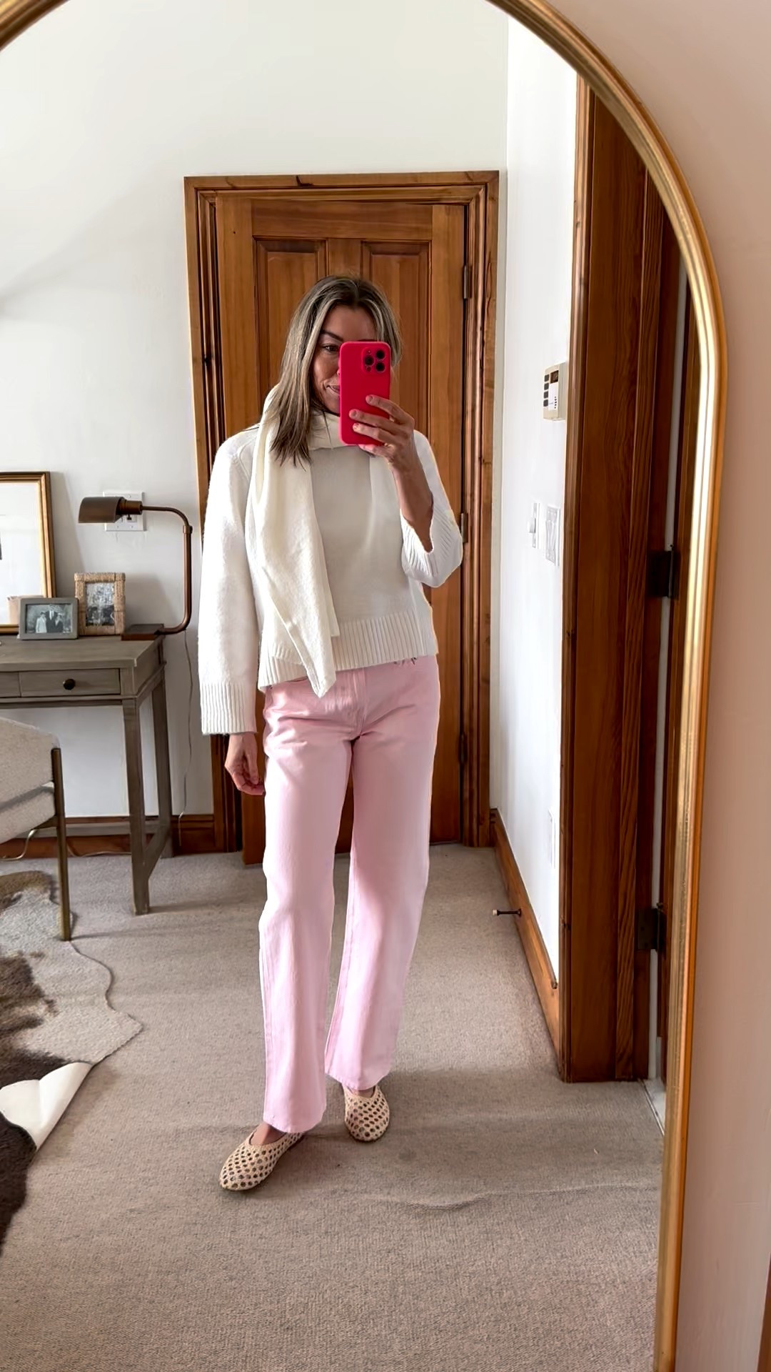 Spring outfit idea 💗 25 jeans, S top

#LTKOver40 #LTKootd #LTKgrwm