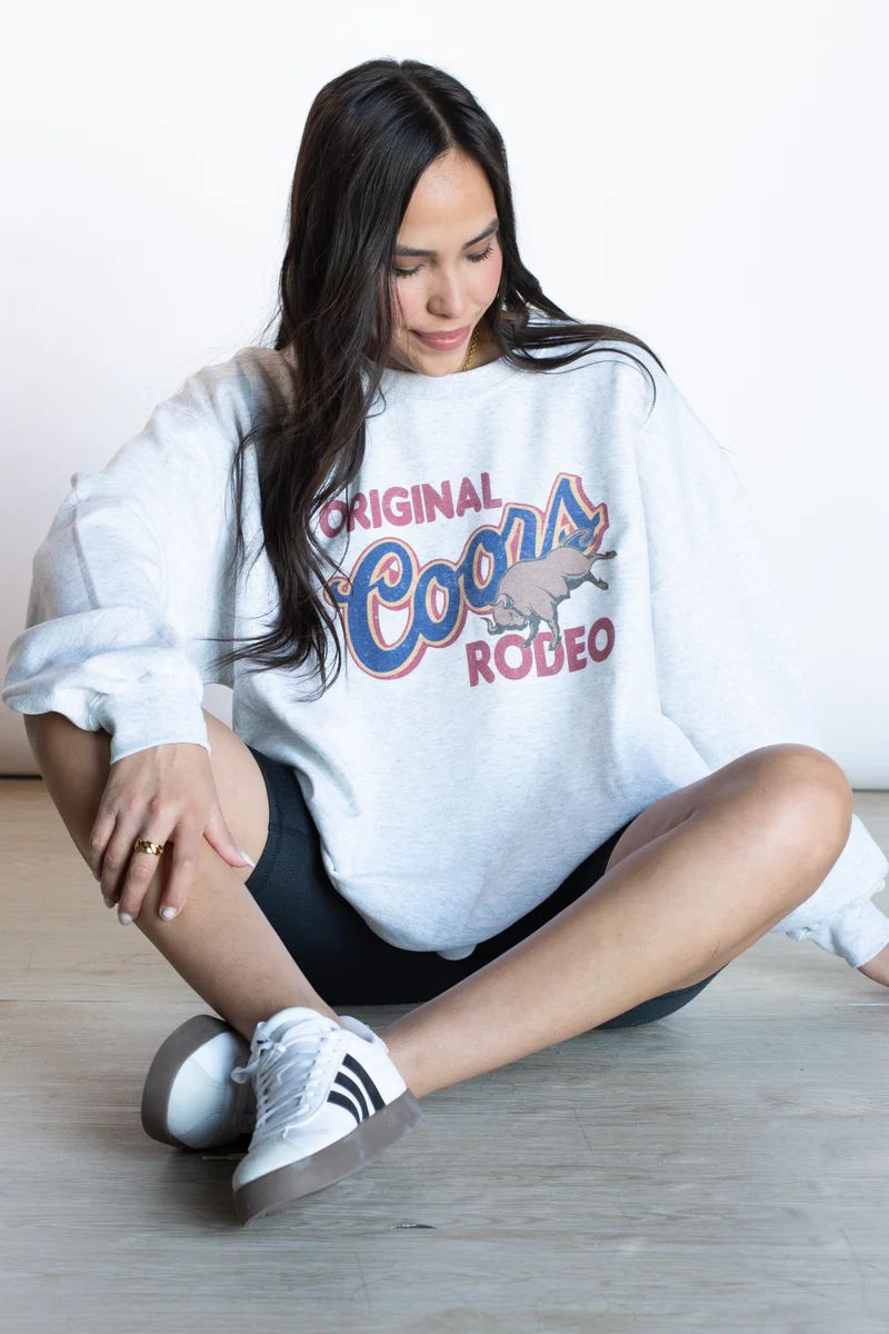 "Original Coors Rodeo" Graphic Sweatshirt | Apricot Lane Boutique