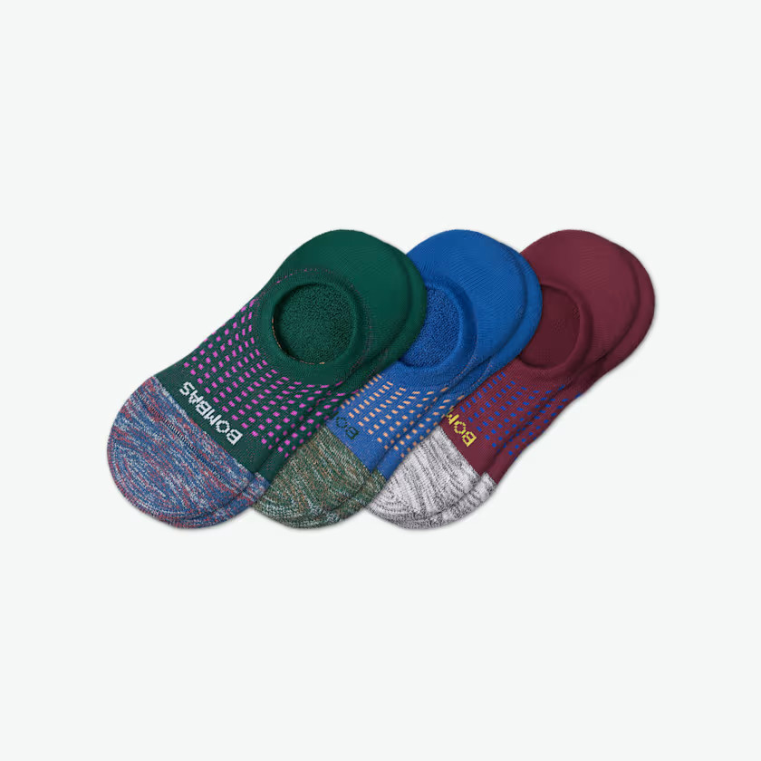 Men's Performance Cushioned No Show Sock 3-Pack | Bombas