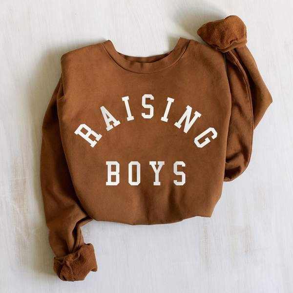 Womens Football "Raising Boys®" Everyday Sweatshirt | Ford and Wyatt