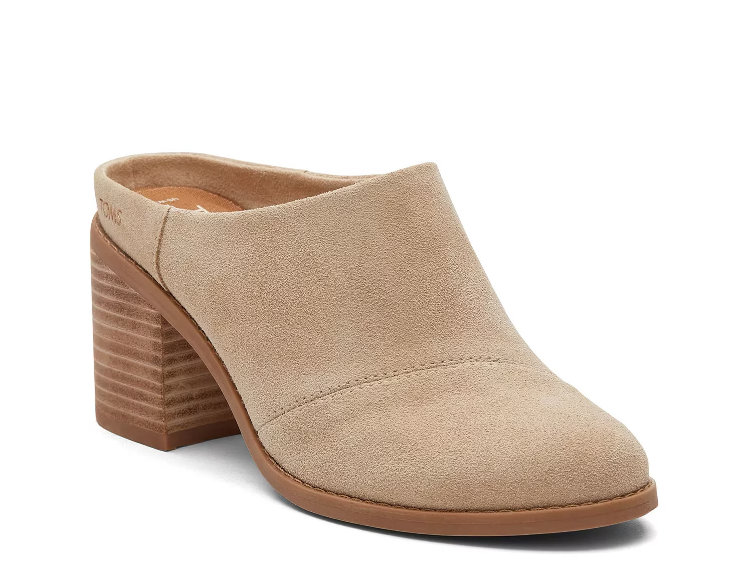 TOMS Evelyn Mule | Women's | Beige | Size 9.5 | Clogs | Block | Mule | DSW