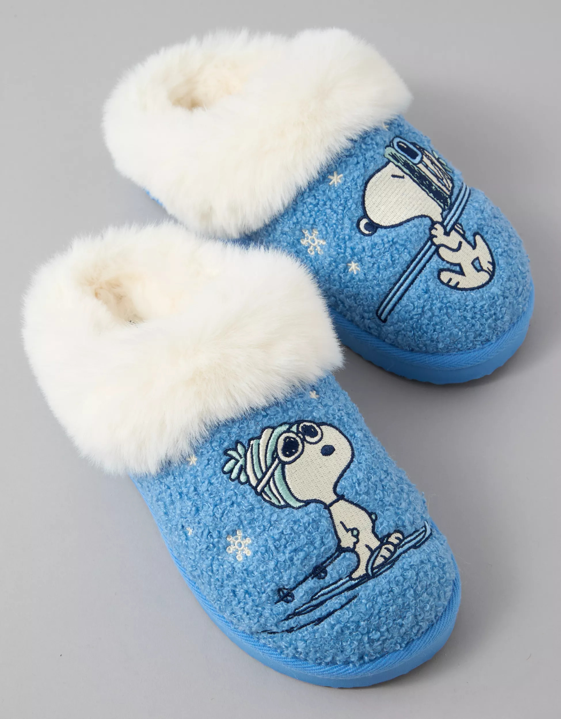 AE Snoopy Ski Scuff Slipper | American Eagle Outfitters (US & CA)