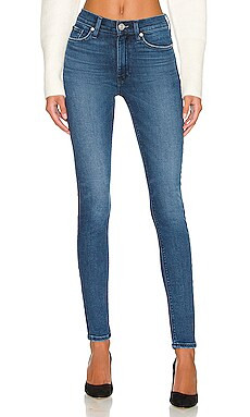 Monique Ultra high Rise Skinny in Parkway | Revolve Clothing (Global)