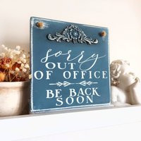 Out Of Office Sign, Lunch Break Custom Signs, Little Personalized Business Signs | Etsy (US)