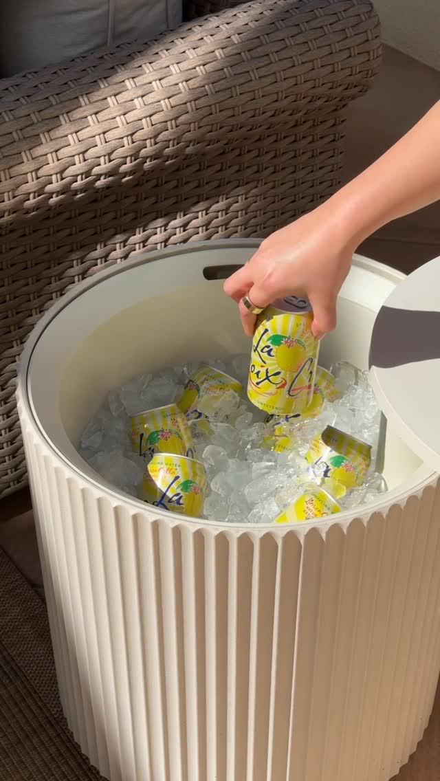 The best side table cooler! ☀️ 

 #LTKHome