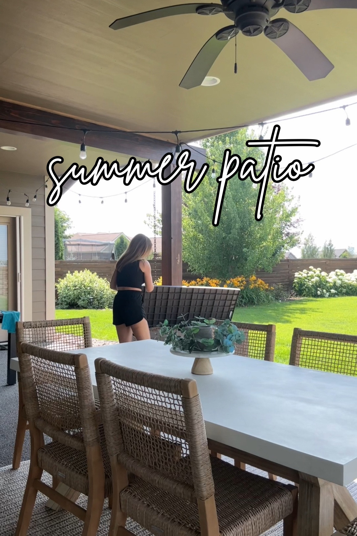 Decorate my outdoor patio with me! 

#LTKHome