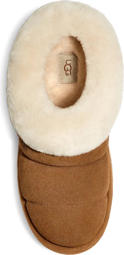 UGG® Tazzlita Genuine Shearling Trim Platform Slipper (Women) | Nordstromrack | Nordstrom Rack