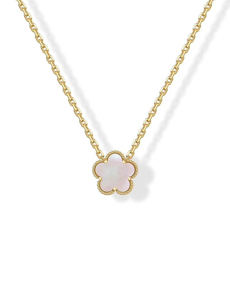 PAVOI 14K Gold Plated Clover Necklaces for Women - Lucky Four Leaf Clover Necklace Pendant - Tren... | Amazon (US)