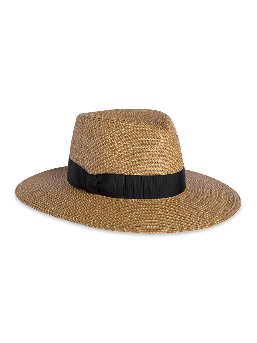Women's Squishee Instinct Fedora Hat - Natural Black | Saks Fifth Avenue