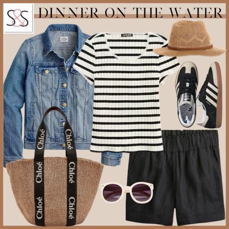 Cute summer outfit! Linen shorts are a great vacation outfit paired with a pointelle top is great. Great for the beach or poolside this season!

#LTKSeasonal #LTKFindsUnder50 #LTKOver40