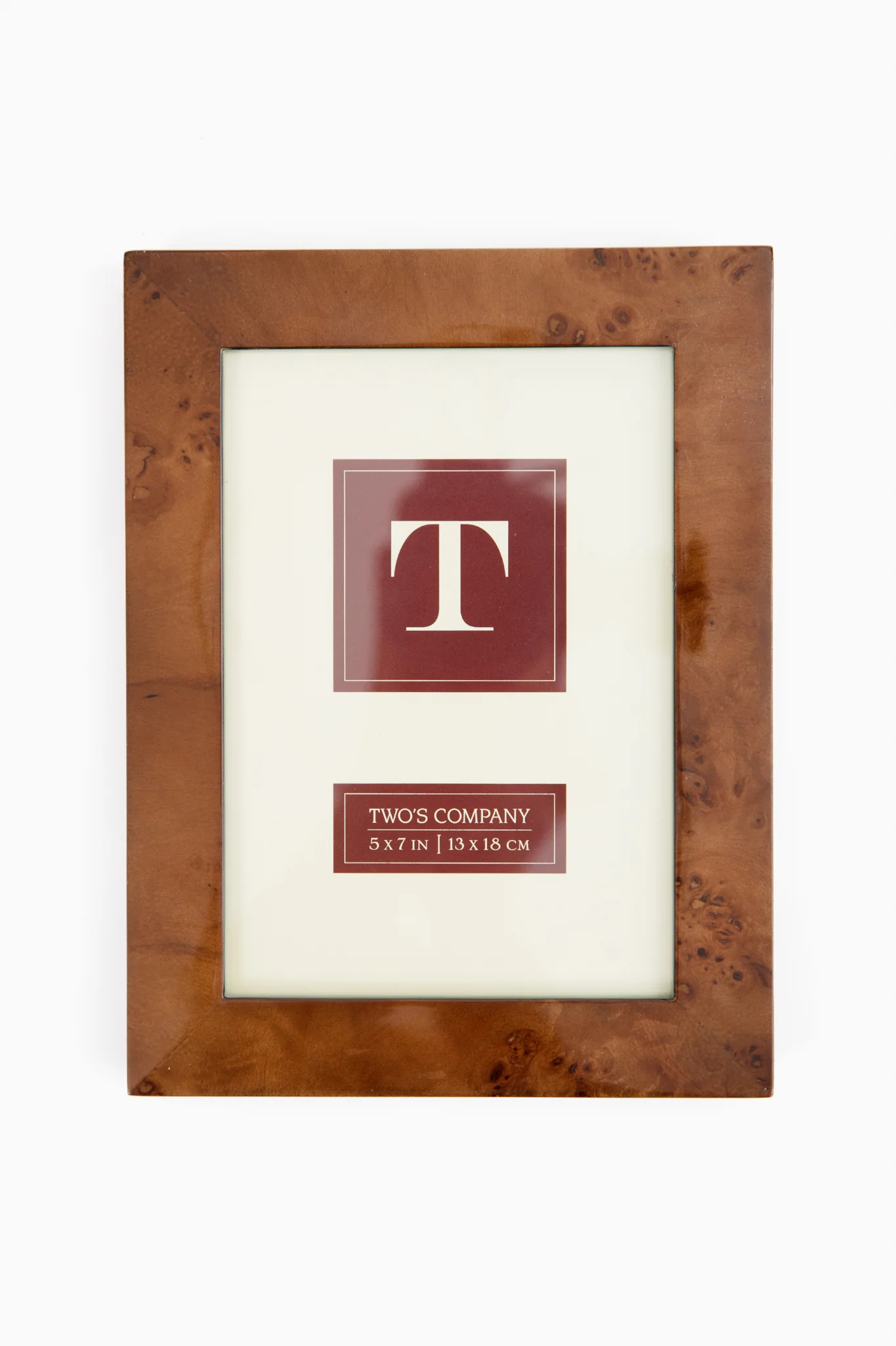 Dark Brown Burled Wood 5x7 Picture Frame | Tuckernuck (US)