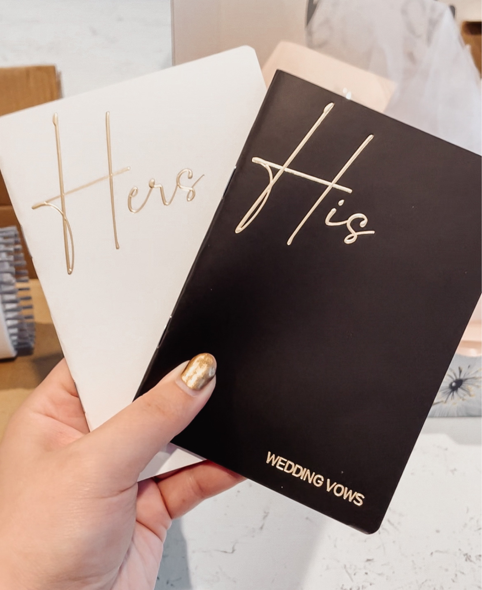 Vow books for the day of to make it a little more aesthetic than a sheet of paper ✨

#LTKwedding