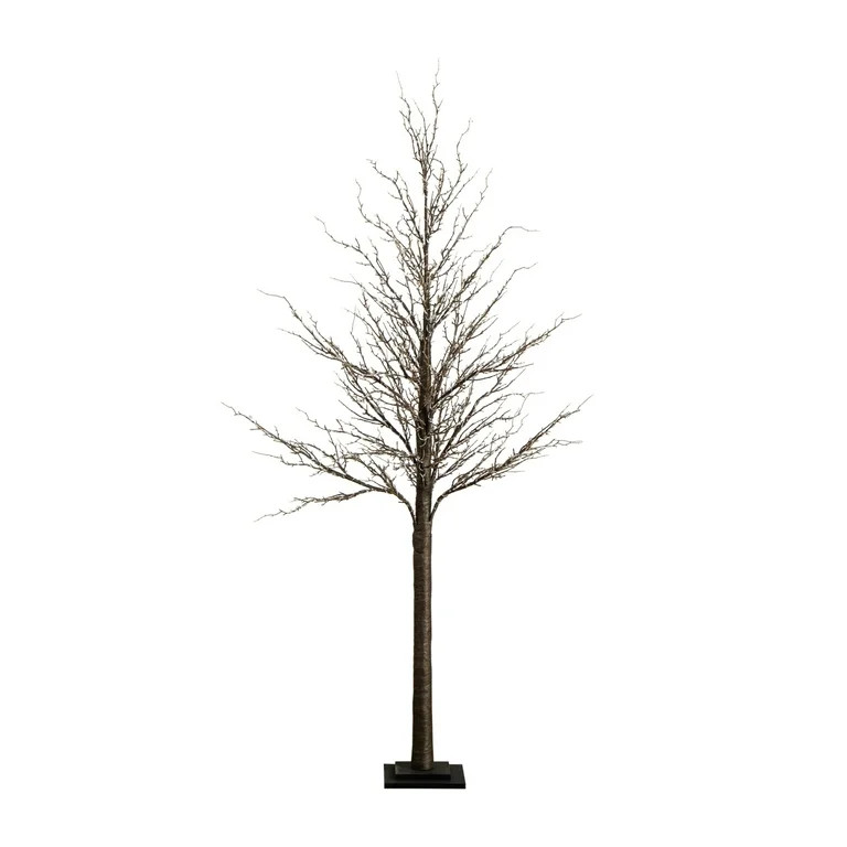 Nearly Natural 6ft. Pre-Lit Artificial Twig Tree with 480 Warm White LED Lights | Walmart (US)