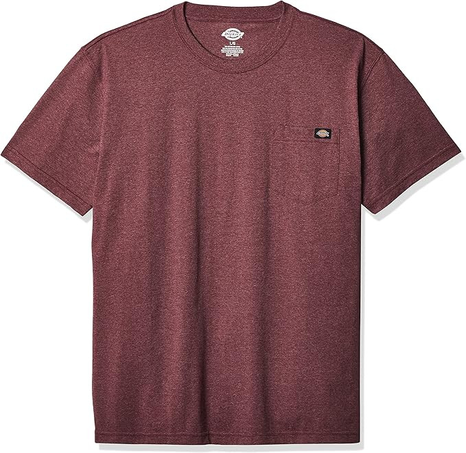 Dickies Men's Big & Tall Heavyweight Crew Neck Short Sleeve Tee Big-Tall | Amazon (US)