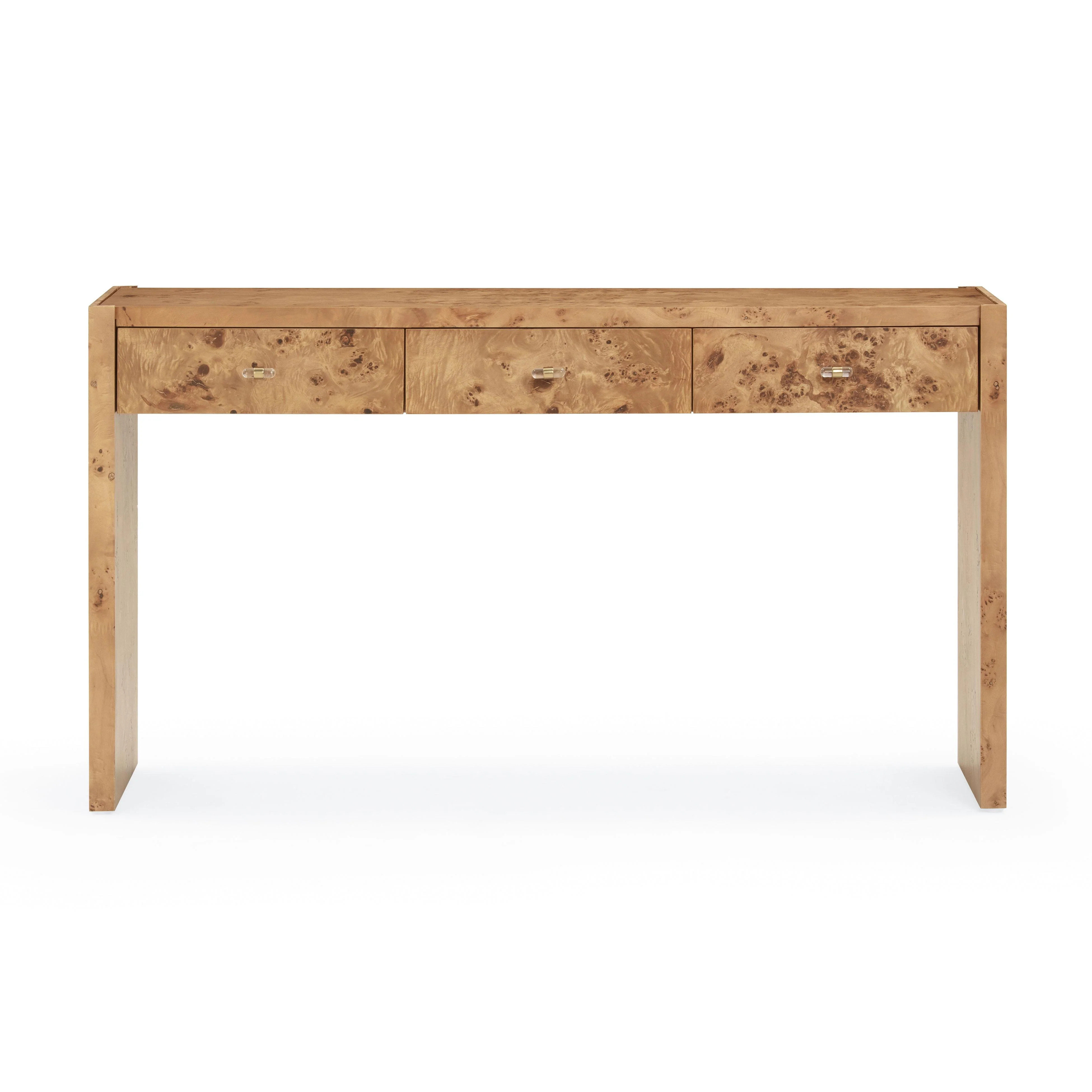 Brandyss 54" Burl Console Table | TOV Furniture