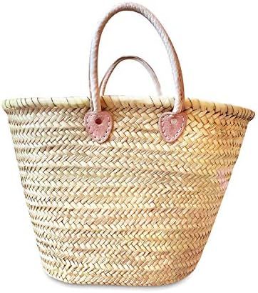 purifyou Handmade Moroccan Basket | Storage, Blankets, Laundry, Market | Medium | Amazon (US)