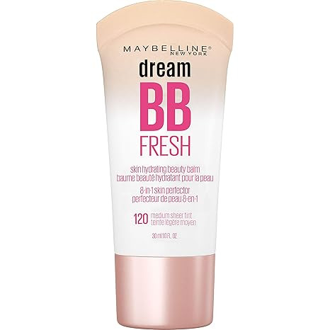 Maybelline Dream Fresh Skin Hydrating BB cream, 8-in-1 Skin Perfecting Beauty Balm with Broad Spe... | Amazon (US)