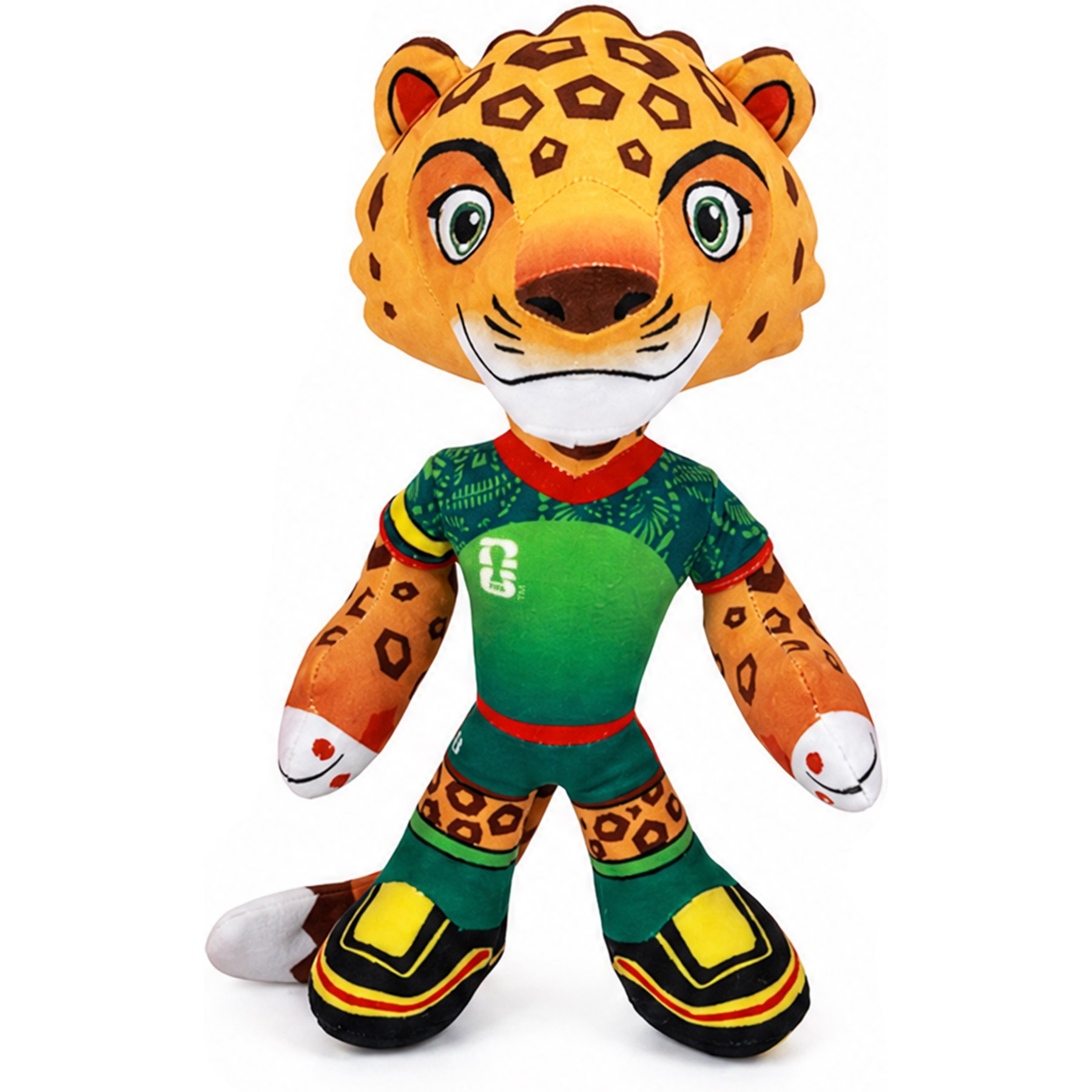 FIFA Zayu Mascot Plush Dog Toy, Multicolor, 11.02 x 6.30 x 4.13-in | Chewy
