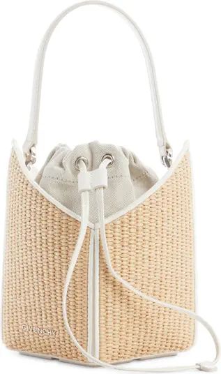 Givenchy Cutout Raffia Bucket Bag | Nordstrom | Nordstrom