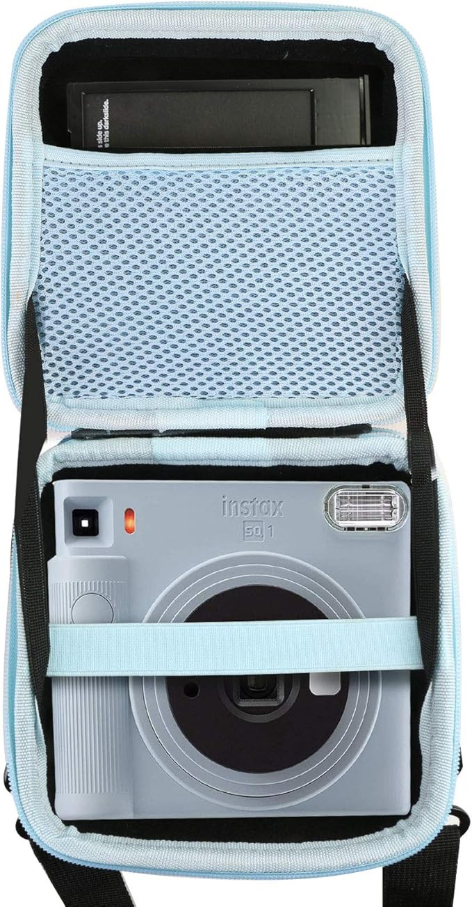 Aenllosi Hard Carrying Case Compatible with Fujifilm Instax Square SQ1 Instant Camera (Inside Blu... | Amazon (US)