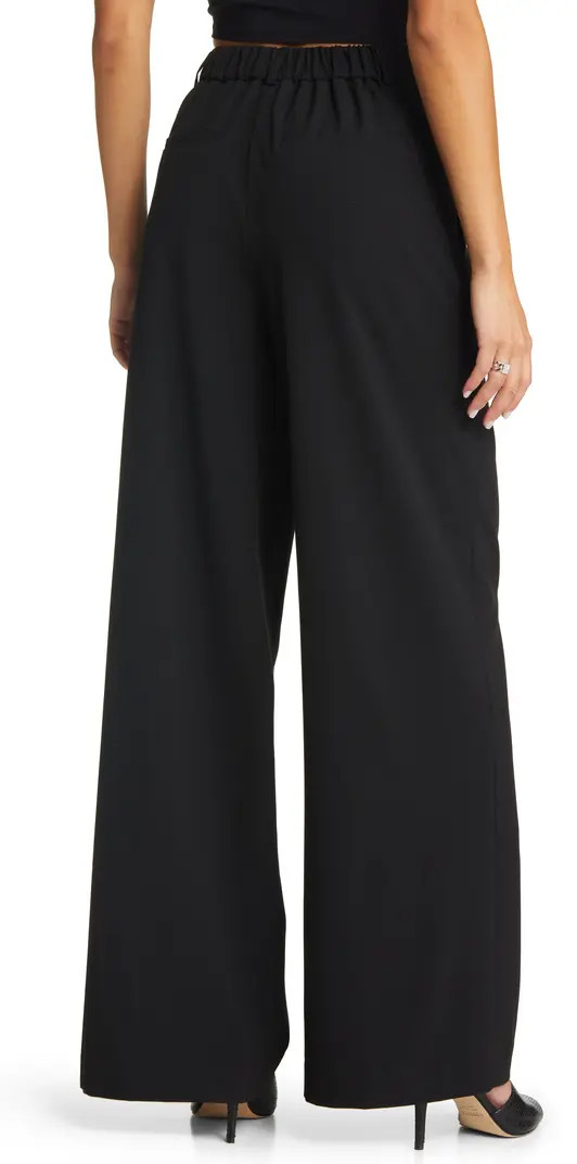 Relaxed Waist Wide Leg Trousers | Nordstrom