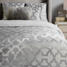 Edessa Bedding - Silver | Z Gallerie