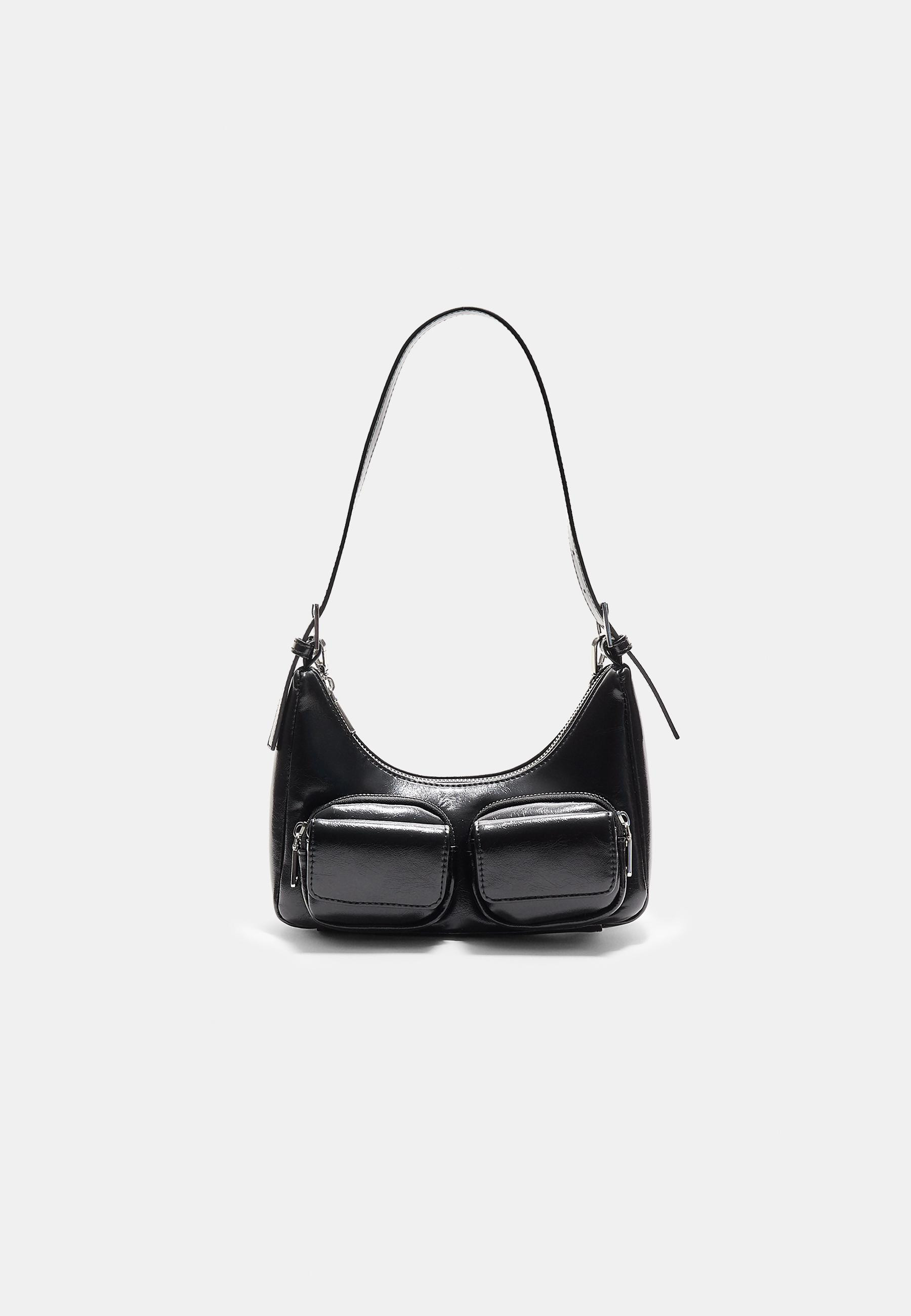 Mini shoulder bag with pockets - Women's fashion | Stradivarius United Kingdom | Stradivarius (UK)