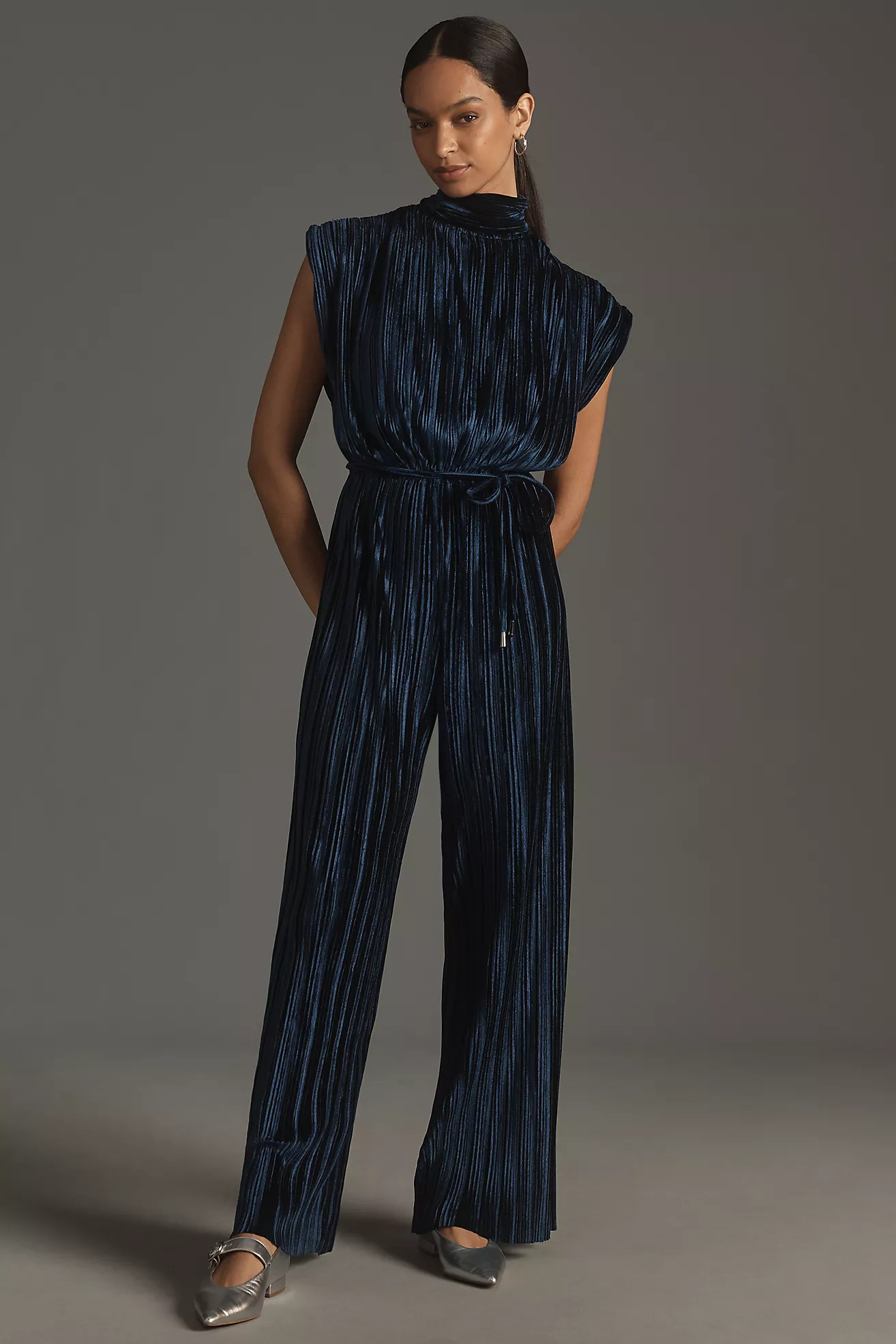 Sabina Musayev Electrum Velvet Jumpsuit | Anthropologie (US)