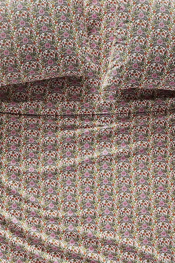 Organic Percale Printed Sheet Set By Anthropologie in Assorted Size CA KNG SHT | Anthropologie (US)