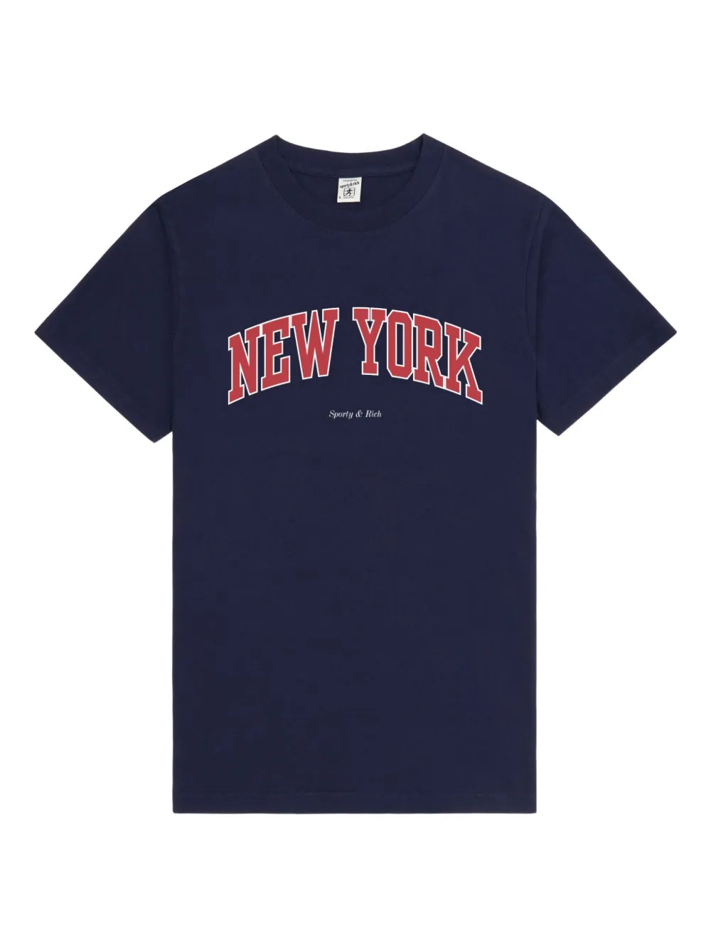 Sporty & Rich New York Ivy T-shirt  | Blue | FARFETCH AU | Farfetch Global