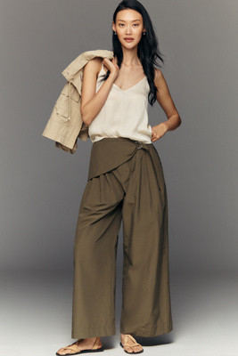 Damson Madder Fabia Belted Trousers | Anthropologie (US)