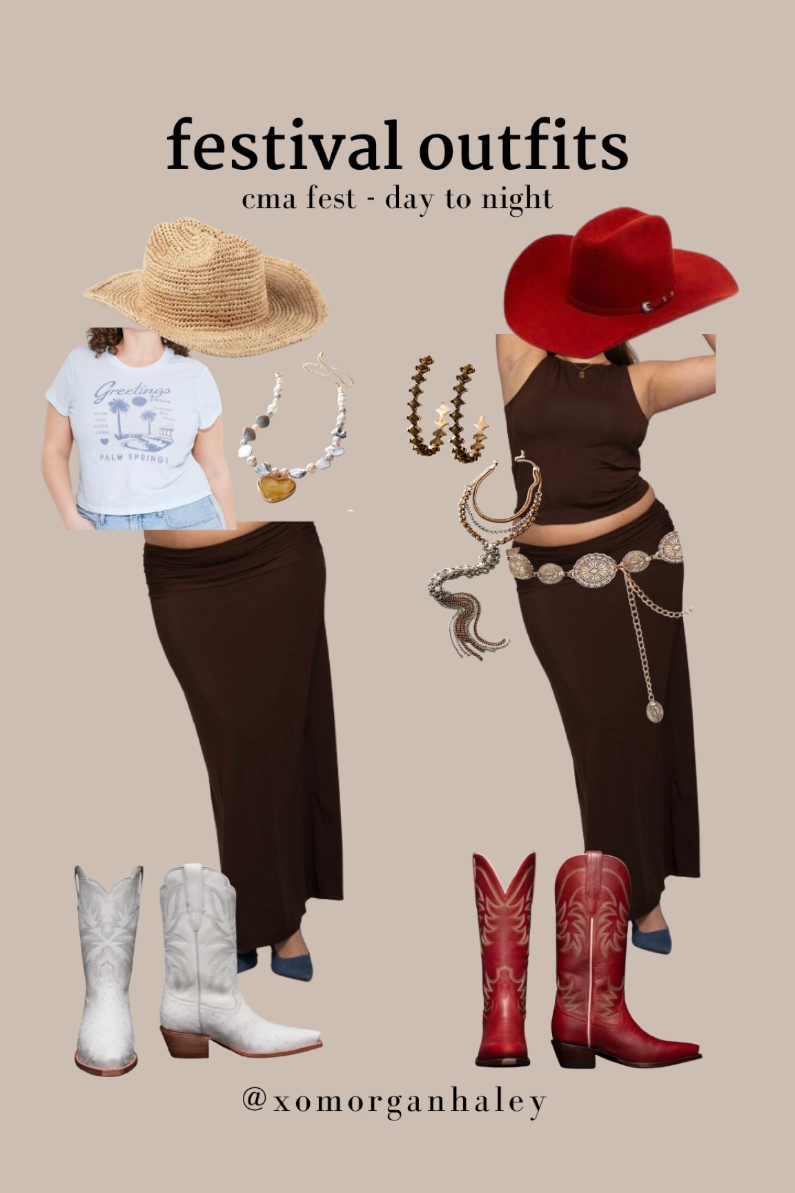 Take your festival outfits from day to night! Matching sets are the perfect pieces! I do size 0 in this top, 1 in the skirt and xxl in baby tee  

#LTKFestival #LTKMidsize #LTKStyleTip