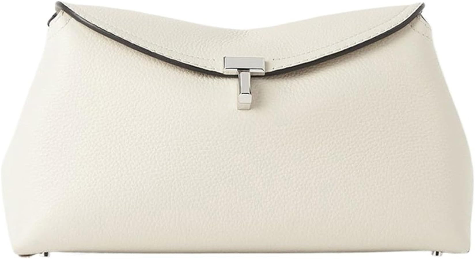 Hand-held Crossbody Large Capacity Commuting Women's, Cowhide Single Shoulder Armpit(Small white,26 9 14): Handbags: | Amazon (US)