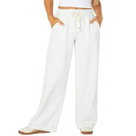 Celebrity Pink Women's Wide Leg Sweatpants with Wide Elastic Waist, Sizes XS-XXXL | Walmart (US)