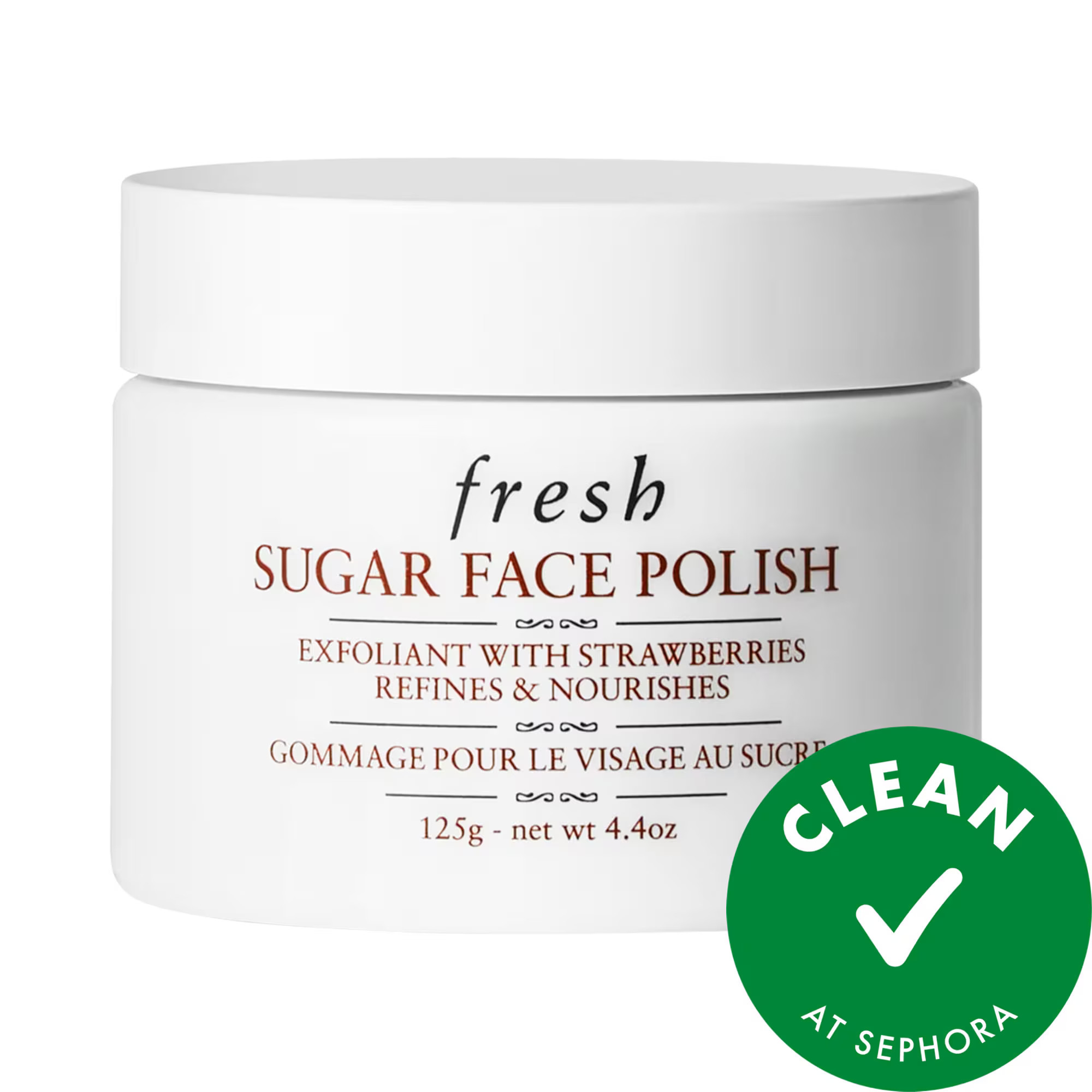 fresh Sugar Face Polish Exfoliator 4.4 oz / 125 g | Sephora (US)