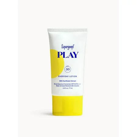 Supergoop Play Everyday Lotion SPF 50 with Sunflower Extract 2.4 fl oz / 71 ml | Walmart (US)