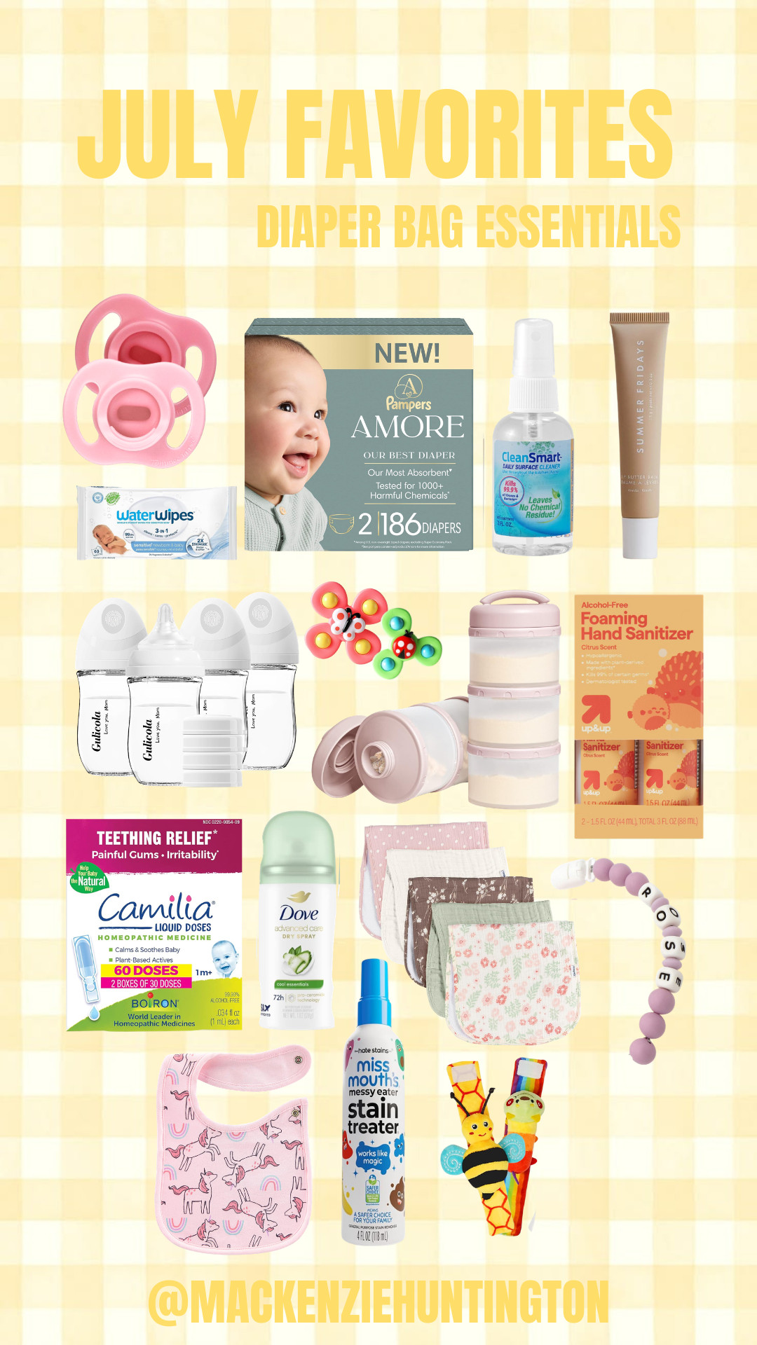 July favorites for my diaper bag!  

 #LTKmomlife #LTKBaby