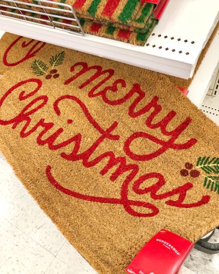 Christmas doormats at Target! These are so cute and only $13! 🎄

#Target #TargetStyle #TargetFinds #TargetTrends #christmas #holidays #homedecor #christmasdecor #holidaydecor #doormat #christmasdoormat #holidaydoormat #rug #christmasrug #patiodecor #frontporch #porchdecor #holidaystyle



#LTKSeasonal #LTKHoliday #LTKhome
