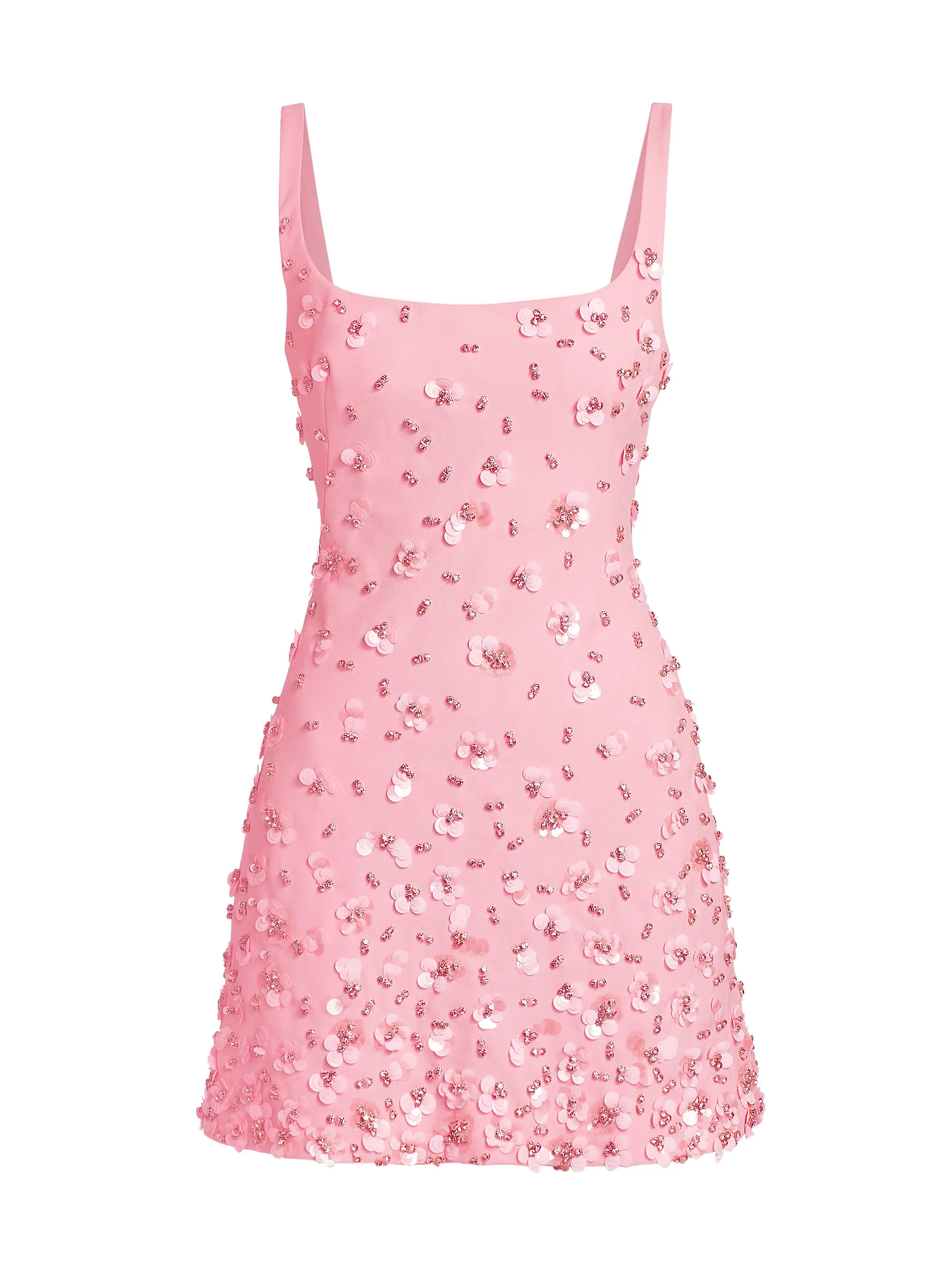 Ziva Embellished Fit & Flare Minidress | Saks Fifth Avenue