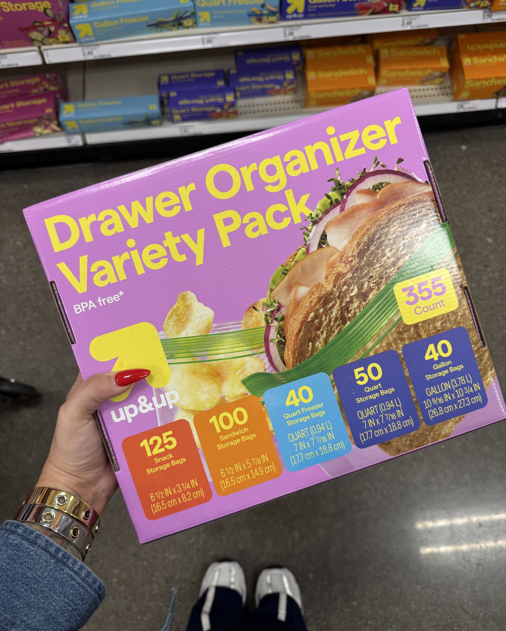 Restocking this item I found few months ago. Keeps all bags organized and in one place. 
#target #targetfinds 

#LTKHome