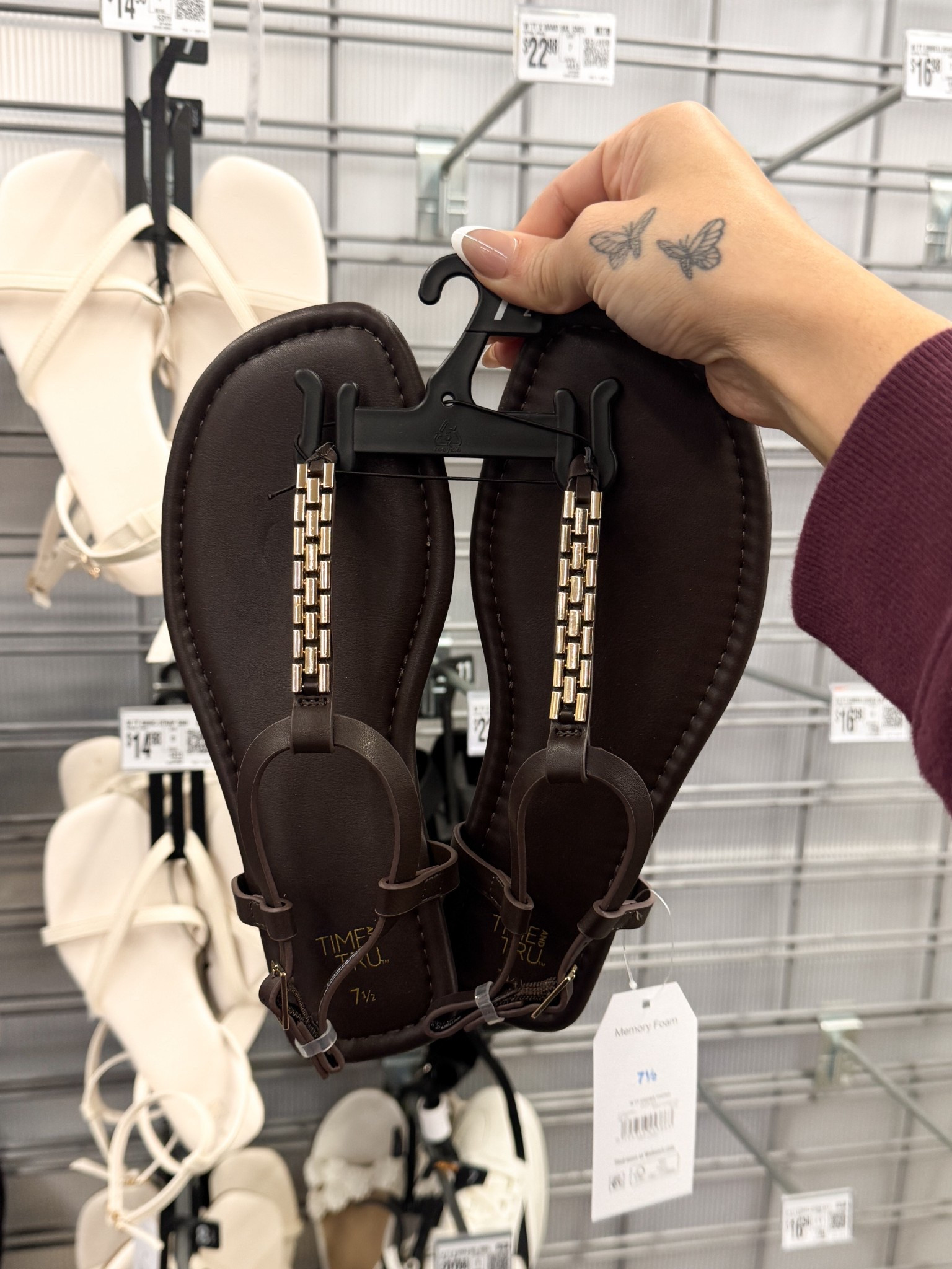 These brown chain sandals from Walmart look way more expensive than they are 🤎
Such an easy everyday summer sandal.

#LTKSpringSale #LTKMidsize #LTKootd