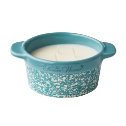 The Pioneer Woman 8 oz Ceramic Cocotte Vanilla Frosting Candle
